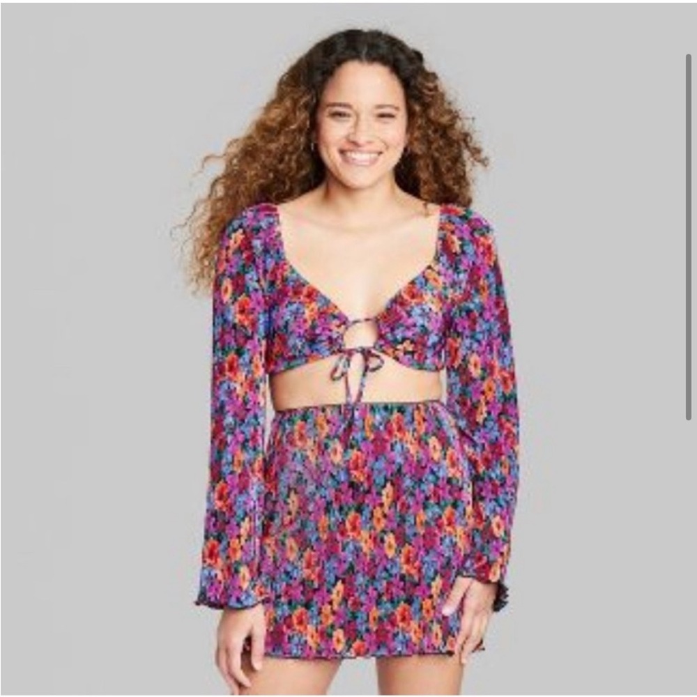 Wild Fable Floral Two Piece Set‎